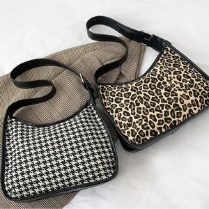 PU Leather Adjustable Strap Backpack Bag